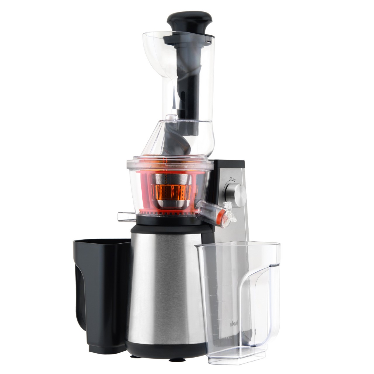 Power Edelstahl Entsafter Slow Juicer 400W H.koenig GSX18 eBay